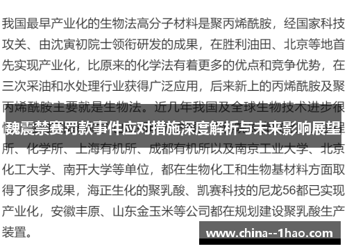 魏震禁赛罚款事件应对措施深度解析与未来影响展望